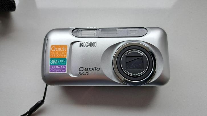 Ricoh Caplio RR30 digitale camera - Retro, Audio, Tv en Foto, Fotocamera's Digitaal, Zo goed als nieuw, Compact, Overige Merken