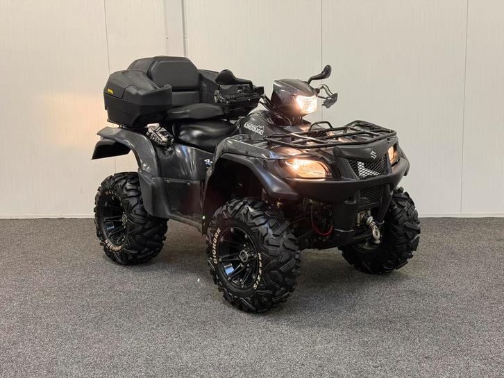 Suzuki kingquad 750 4X4 AUT NL kenteken quad suzuki quad, Motoren, Quads en Trikes, Ophalen of Verzenden