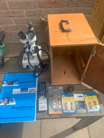 Stereo Microscoop met toebehoren beschikbaar voor biedingen