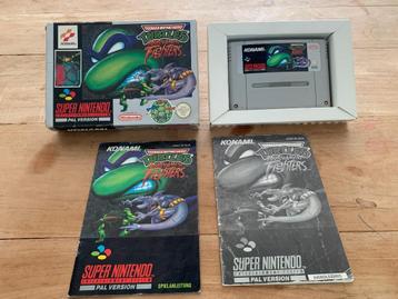 Snes, Turtles Tournament Fighters (boxed) beschikbaar voor biedingen
