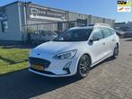 Ford Focus Wagon 1.0 EcoBoost NAV|CRUISE|CARPLAY|TREKHAAK, Auto's, 65 €/maand, Gebruikt, 1283 kg, Wit