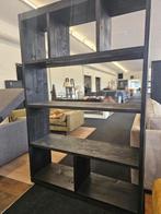 Steigerhout - kast - Zwart, 125 cm of meer, 125 cm of meer, Zo goed als nieuw, Info@homefriesland.nl