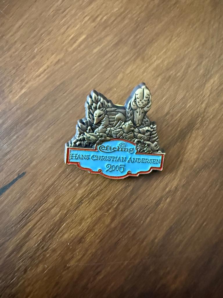 Efteling pin - Hans Christian Andersen, Ophalen of Verzenden, Nieuw, Button of Speldje