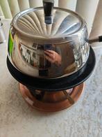 Fonduepan met Rechaud, Ophalen of Verzenden, Gebruikt