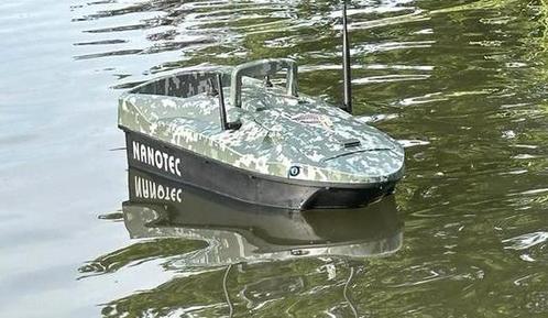 Voerboot anatec met diepte meter, Watersport en Boten, Hengelsport | Karpervissen, Gebruikt, Complete set, Ophalen of Verzenden