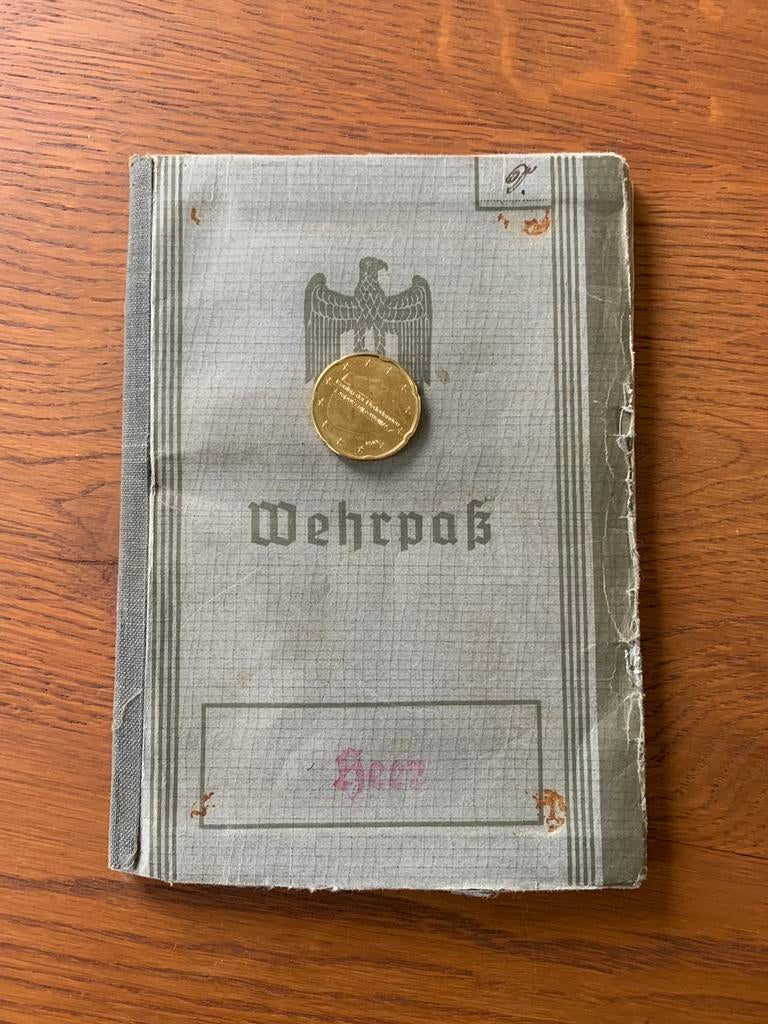 Wehrpass, Verzamelen, Ophalen of Verzenden, Landmacht, Duitsland, Overige typen