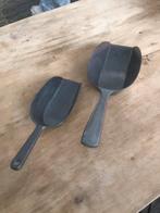 Gruttersschepje Vintage metalen schep Wilesco 18 en 25 cm, Ophalen of Verzenden