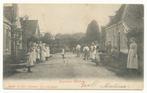 Dorpsstraat  Hantum, Verzenden, Voor 1920, Gelopen, Friesland