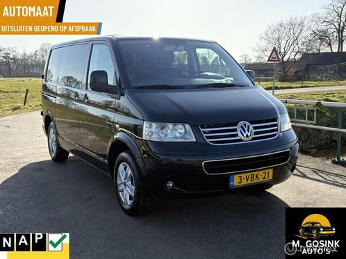 Nette Volkswagen Transporter 2.5 TDI Comfortline DC, Auto's, Bestelauto's, Bedrijf, Te koop, ABS, Airbags, Alarm, Boordcomputer