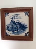 Siertegel "Friese kop-hals-rompboerderij", Antiek en Kunst, Ophalen of Verzenden