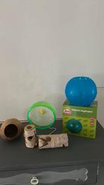 Accesoires voor hamster, Dieren en Toebehoren, Knaagdieren en Konijnen | Toebehoren, Ophalen of Verzenden, Gebruikt, Loopwiel of Rad