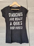 Diamonds are.... tshirt, Ophalen of Verzenden, Zo goed als nieuw, Korte mouw