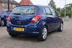 Opel Corsa 1.4-16V ENJOY AIRCO | CRUISE | TREKHAAK, Voorwielaandrijving, Gebruikt, 4 cilinders, Blauw
