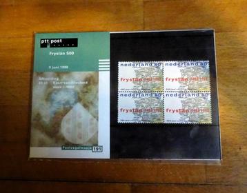 Postzegelmapje 191 - Fryslân 500 - 1498-1998 Postfris beschikbaar voor biedingen