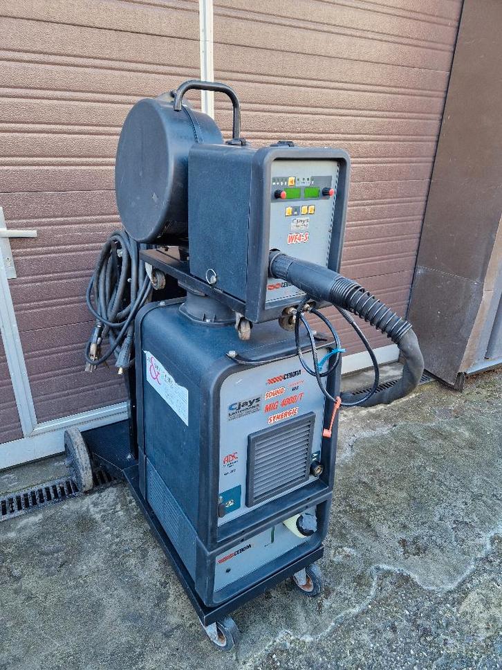 Cebora / Weldkar sound inverter mig 4000/t synergic, Doe-het-zelf en Verbouw, Gereedschap | Lasapparaten, Gebruikt, Co2, 250 ampère of meer