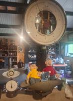 Vintage oude hangweegschaal Nationaal1957, Witgoed en Apparatuur, Weegschalen, Ophalen, Minder dan 10 kg
