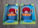 Anne Geddes Babypoppen in Pot - 2 stuks, Ophalen of Verzenden, Zo goed als nieuw, Babypop