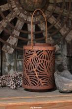 Solar lamp roest opengewerkt, solarlantaarn, Nieuw, Ophalen of Verzenden, Info@jufbrocante.nl, Info@jufbrocante.nl