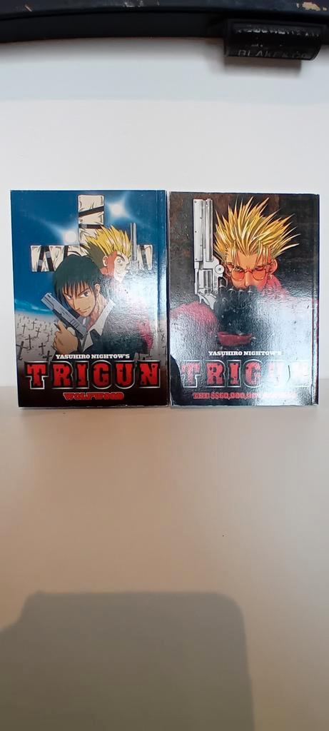 Trigun Stripboeken - Wolfwood & Vash, Boeken, Stripboeken, Zo goed als nieuw, Meerdere stripboeken, Ophalen of Verzenden