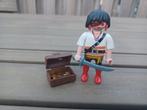 105. Playmobil Piraat met Schatkist, Ophalen of Verzenden, Zo goed als nieuw, Los playmobil