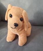 Vintage pluche hond knuffel 25 cm, Kinderen en Baby's, Speelgoed | Knuffels en Pluche, Ophalen of Verzenden, Zo goed als nieuw