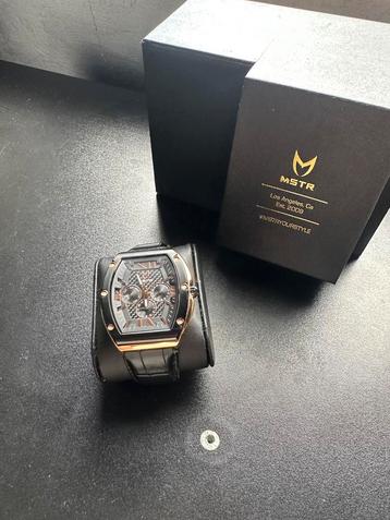 MSTR horloge heren rosegold beschikbaar voor biedingen