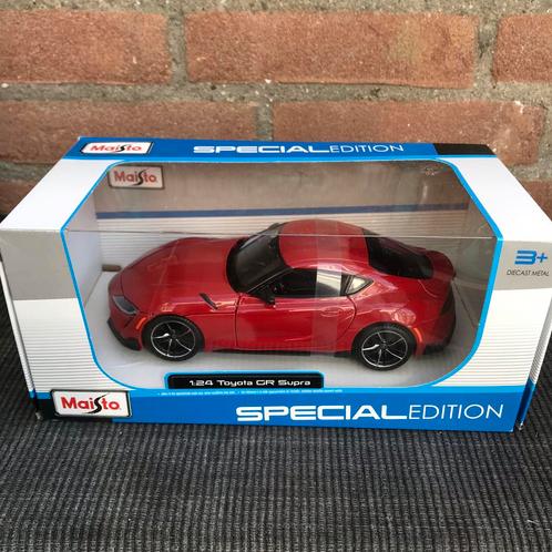 1:24 TOYOTA GR SUPRA **NIEUW** …….. 20,-, Hobby en Vrije tijd, Modelauto's | 1:24, Nieuw, Auto, Ophalen of Verzenden