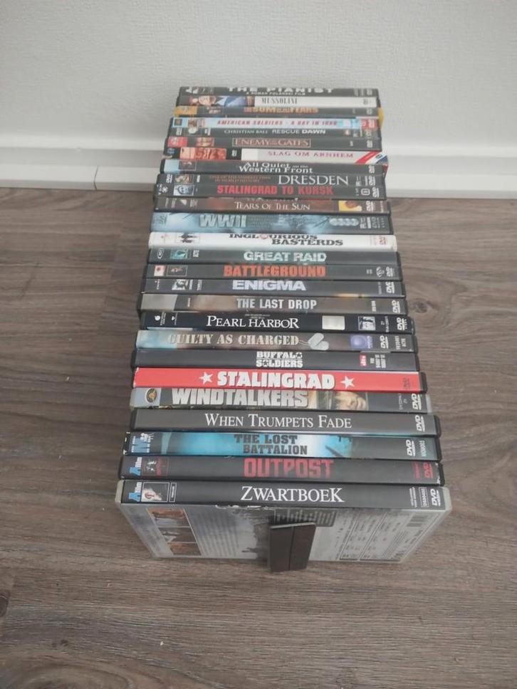 Allemaal over OORLOG actie, documentaire, thriller, Cd's en Dvd's, Dvd's | Overige Dvd's, Zo goed als nieuw, Ophalen