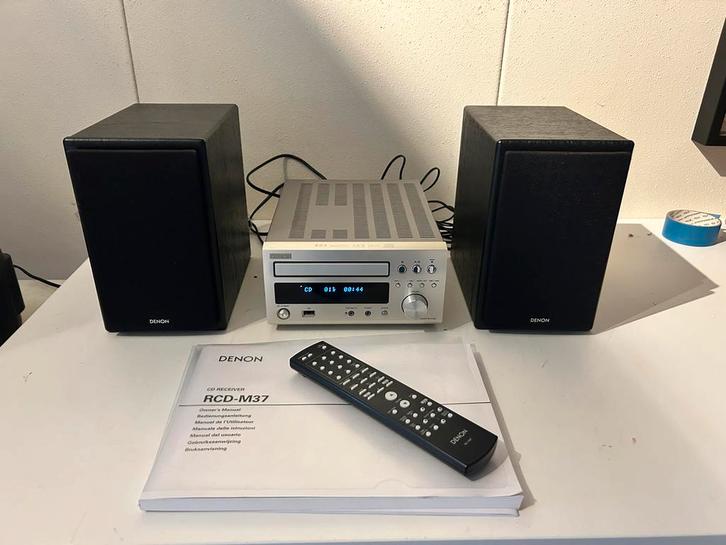 Denon Microset met CD-speler en Radio RCD-M37, Audio, Tv en Foto, Stereo-sets, Zo goed als nieuw, Cd-speler, Denon, Microset, Ophalen of Verzenden