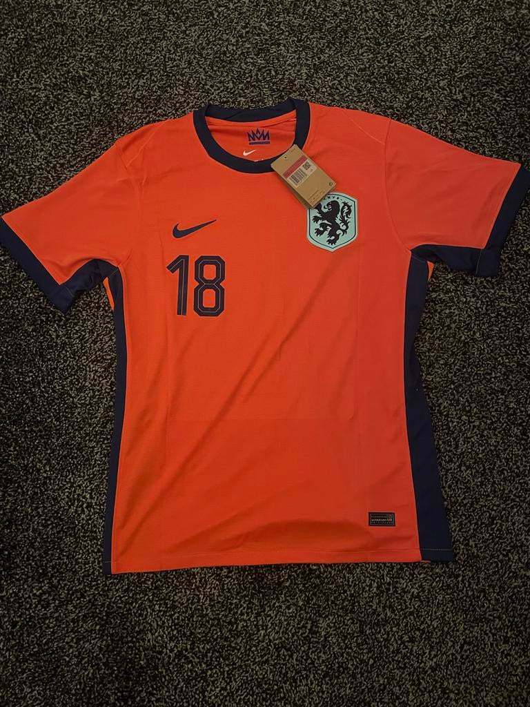 Nederlands Elftal Shirt 2025/2026 Kluivert - Maat L, Sport en Fitness, Voetbal, Maat L, Ophalen of Verzenden, Nieuw, Shirt