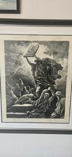 Gesigneerde Limited Edition K Guy Litho 11th commandment, Antiek en Kunst, Ophalen of Verzenden