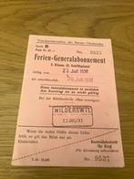 Zwitserse reispas 1938 Berner Oberland, Ophalen of Verzenden, Trein, Overige typen