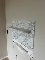 Marmeren Achterwand met Planchet voor Wastafel, Ophalen, Gebruikt