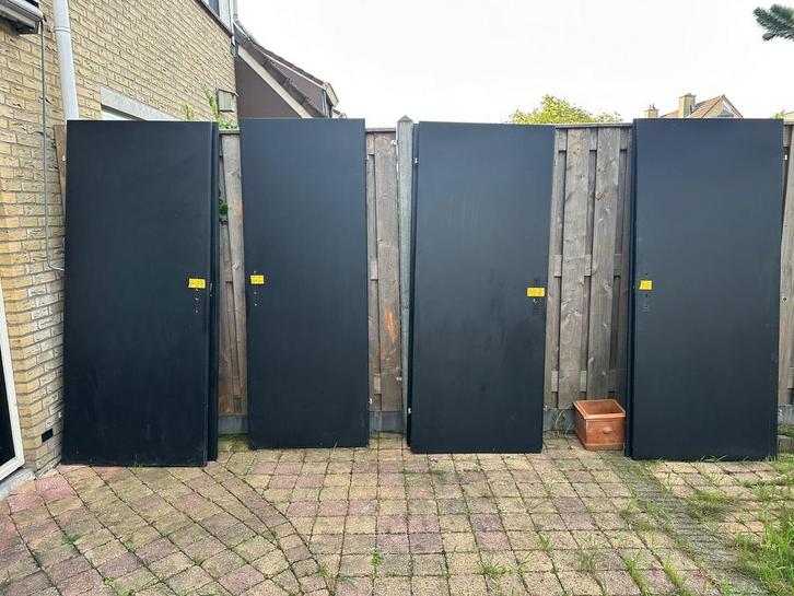 Binnendeuren, Doe-het-zelf en Verbouw, Deuren en Horren, Binnendeur, 200 tot 215 cm, Glas, Ophalen