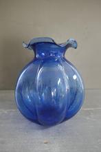 Art Deco vaas Landgraf Tchecover Vab Boussu blauw 1930., Verzenden