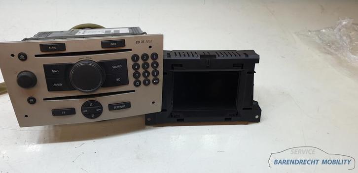 CD70 navigatie radio systeem Opel Astra H Zafira B GMGEHU4C5, Auto-onderdelen, Dashboard en Schakelaars, Opel, Gebruikt, Ophalen of Verzenden