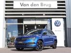 Skoda Karoq 1.5 TSI 150 pk DSG ACT Sportline Business | Trek, Stof, 4 cilinders, 150 pk, Blauw