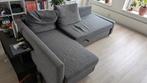 L-vormige IKEA slaapbank te koop., Huis en Inrichting, Banken | Sofa's en Chaises Longues, Ophalen, Gebruikt, 125 tot 150 cm, Grey Fabric