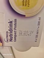 Nutridrink Compact protein vanille 4x 125ml, Ophalen of Verzenden, Nieuw, Poeder of Drank