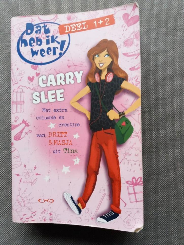 Boek Carry Slee 'Dat heb ik weer' 2 in 1, Boeken, Chicklit, Zo goed als nieuw, Ophalen of Verzenden