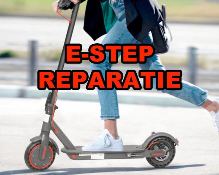 Reparatie elektrische step – accu, banden, remmen en meer, Fietsen en Brommers, Steps, Nieuw, Elektrische step (E-scooter), Ophalen of Verzenden