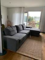 3 zits bank, donker grijs, Huis en Inrichting, Ophalen, 75 tot 100 cm, Tweepersoons, 200 tot 250 cm