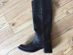 Zwart leren laarzen van Joop warmer by Sendra, 36/36,5, Ophalen of Verzenden, Zo goed als nieuw, Zwart, Hoge laarzen