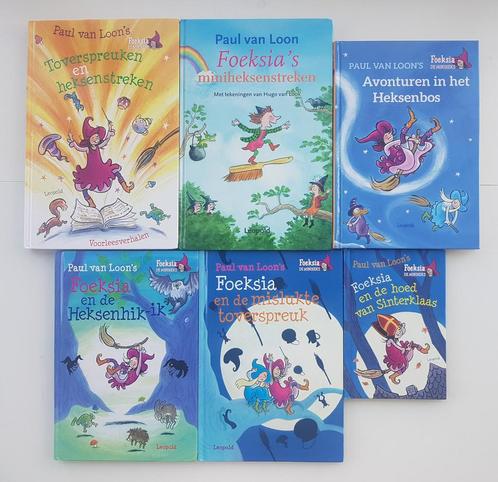 6x Foeksia de Miniheks - Paul van Loon | Heks | Sinterklaas, Boeken, Kinderboeken | Jeugd | onder 10 jaar, Ophalen of Verzenden