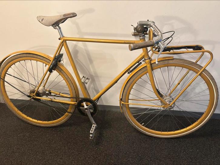 Nette stalen herenfiets Achielle Sam maat 56 cm, Fietsen en Brommers, Fietsen | Heren | Herenfietsen, Gebruikt, Overige merken