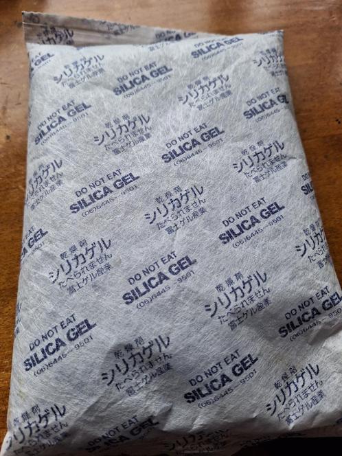Silica-gel 500 gram netto om goed droog te houden zgan, Audio, Tv en Foto, Overige Audio, Tv en Foto, Zo goed als nieuw, Ophalen of Verzenden