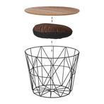 Tafel met kattenmand in 1, Ophalen of Verzenden, Nieuw, Rond