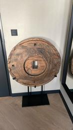 Landelijk sober houten ornament wiel, Huis en Inrichting, Ophalen, Zo goed als nieuw