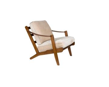 Dutchbone Lounge Chair Washington Beige | Van €749, nu  beschikbaar voor biedingen