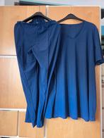Zgan plus basics set in blauw, maat 54, Kleding | Dames, Grote Maten, Ophalen of Verzenden, Zo goed als nieuw, Blauw, Broek of Spijkerbroek
